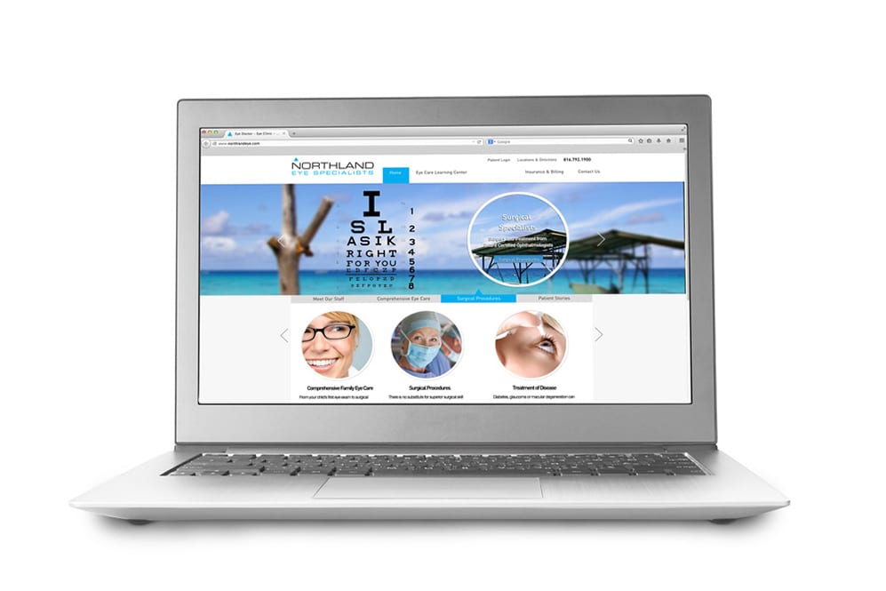 Northland Eye Specialists Website