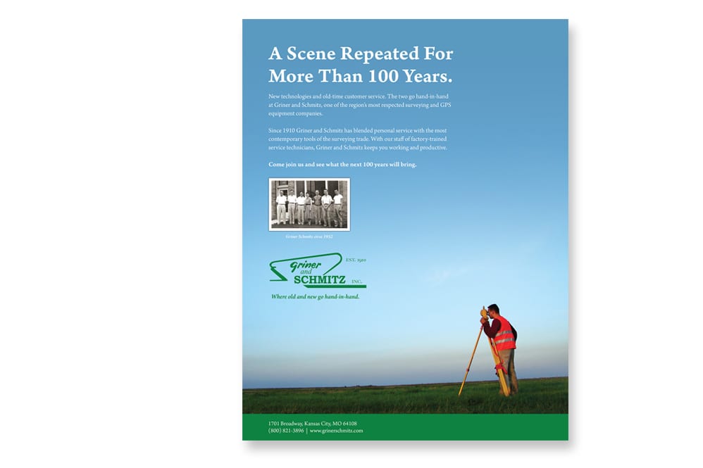 GRN print ad