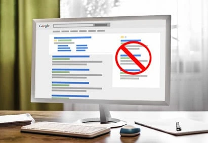 Featured image for “Google Running Ads Out of Town on the Rail”