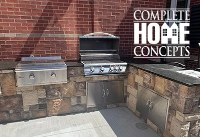 Featured image for “Complete Home Concepts Donates an Outdoor Kitchen to the Riverside Fire Department”
